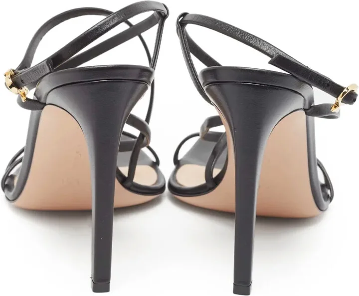 Pre-Owned 110mm Strappy Sandals - Image 4