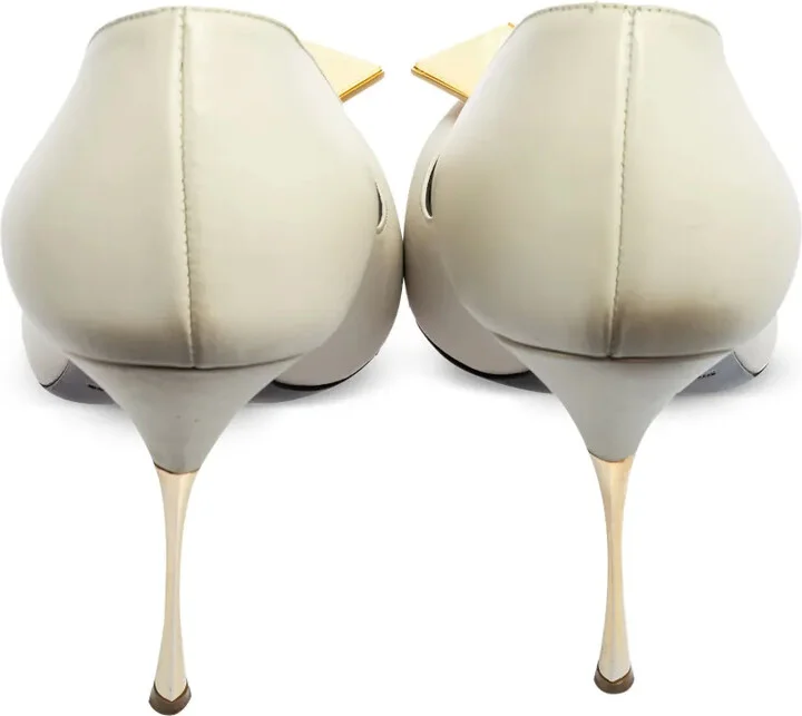 Pre-Owned 110mm Stud-Embellished Pumps - Image 3