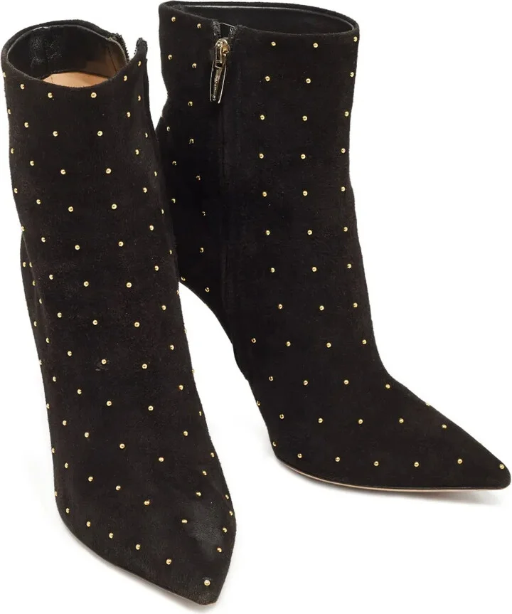 pre-owned 110mm Tyler stud-embellished ankle boots - Image 2
