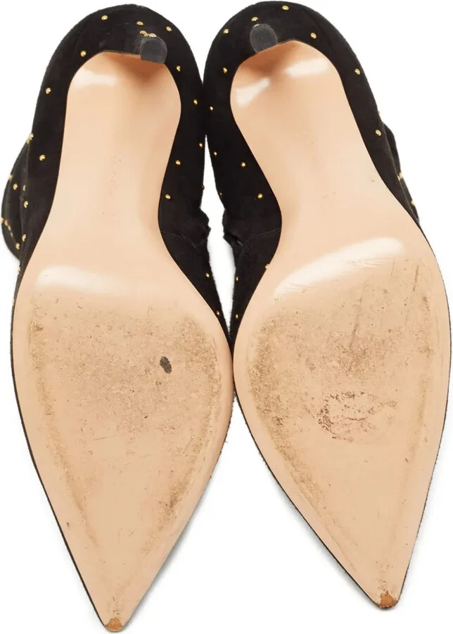 pre-owned 110mm Tyler stud-embellished ankle boots - Image 5