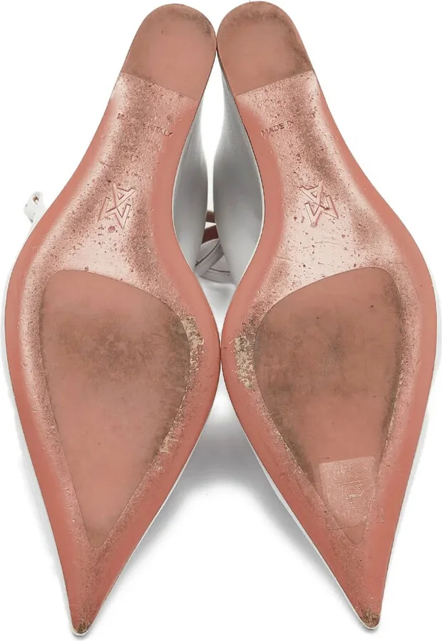Pre-Owned 110mm Wedge-Heeled Pointed Pumps - Image 5