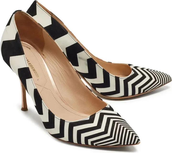 Pre-Owned 110mm Zigzag-Patterned Pumps - Image 5