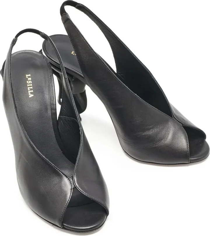 pre-owned 115mm Candy sculpted-heel slingback pumps - Image 2