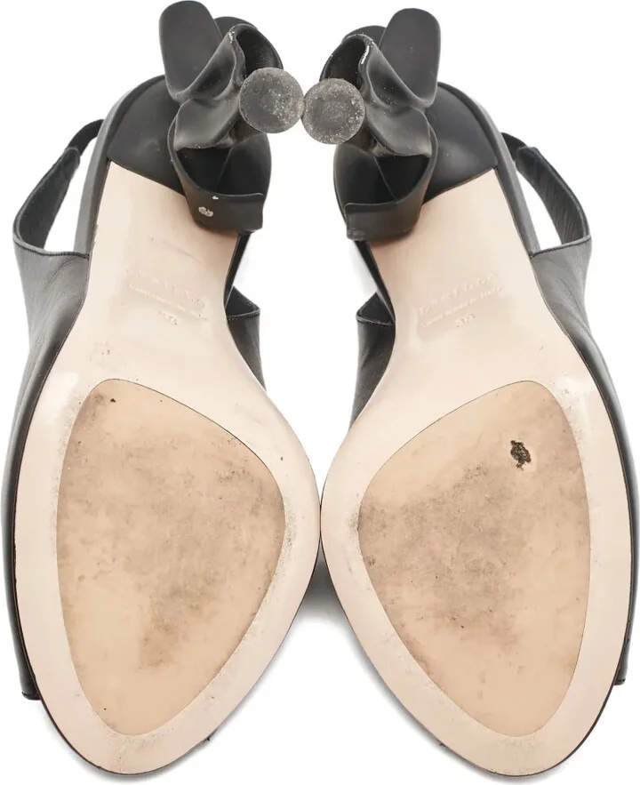 pre-owned 115mm Candy sculpted-heel slingback pumps - Image 4