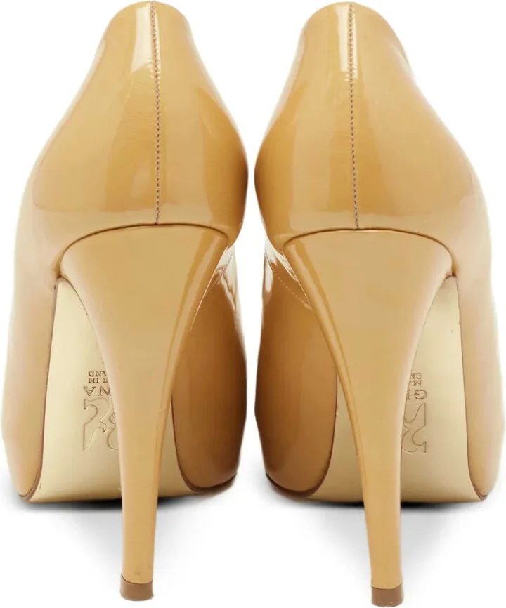 Pre-Owned 115mm Leather Pumps - Image 4