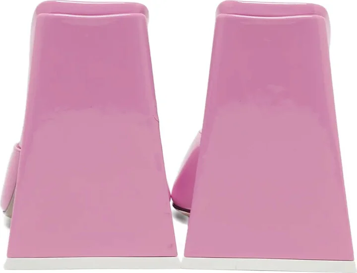 Pre-owned 115mm leather square-toe sandals - Image 3