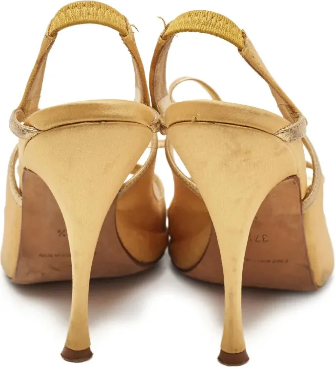 Pre-Owned 115mm Strappy Sandals - Image 4