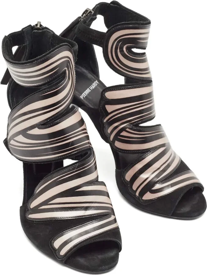 Pre-owned 115mm swirl cutouts sandals - Image 2