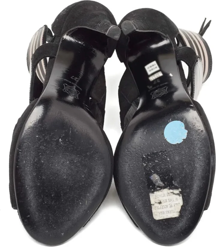 Pre-owned 115mm swirl cutouts sandals - Image 4