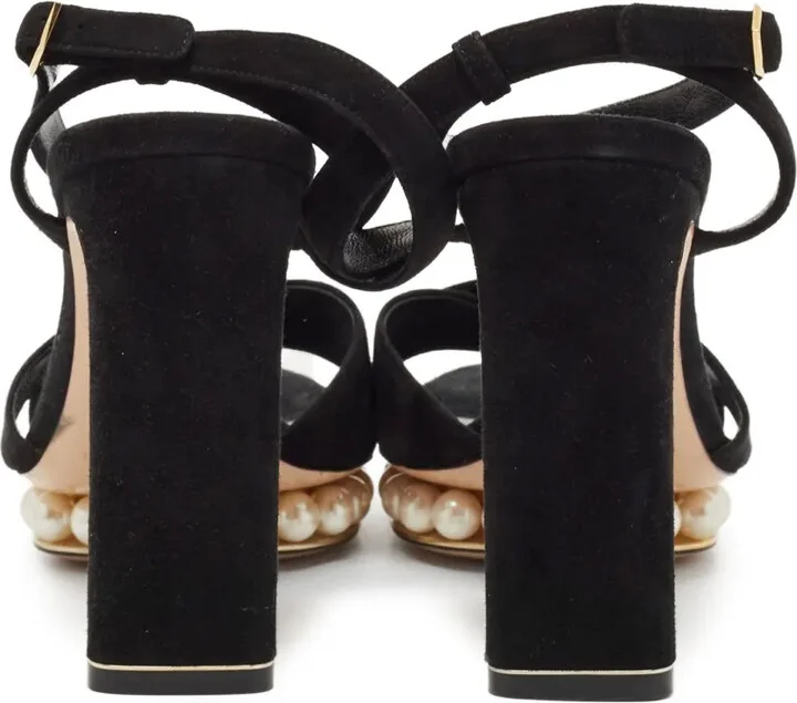 pre-owned 120mm Casati pearl-embellished sandals - Image 3