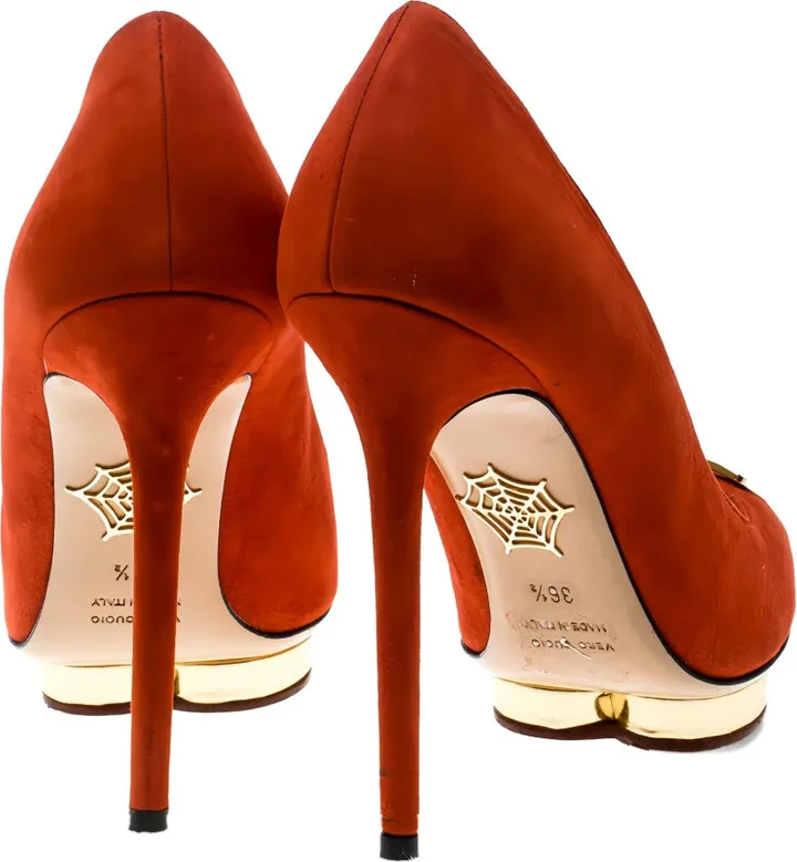 pre-owned 120mm Fairest Of Them All pumps - Image 3