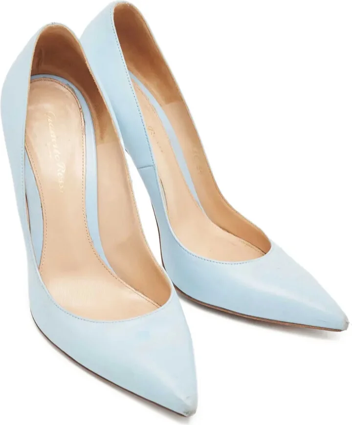 pre-owned 120mm Gianvito pointed-toe pumps - Image 2