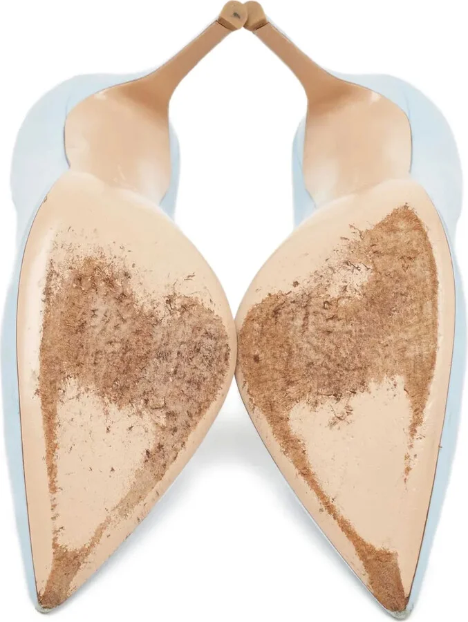 pre-owned 120mm Gianvito pointed-toe pumps - Image 5