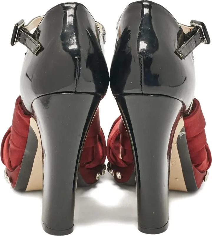 Pre-Owned 120mm Knotted Sandals - Image 3
