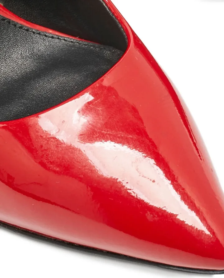 Pre-Owned 120mm Patent-Leather Pumps - Image 5