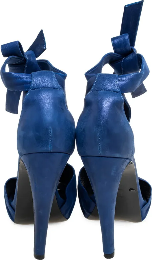 Pre-owned 120mm pleated sandals - Image 3