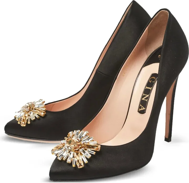 Pre-Owned 125mm Crystal-Embellished Pumps - Image 3