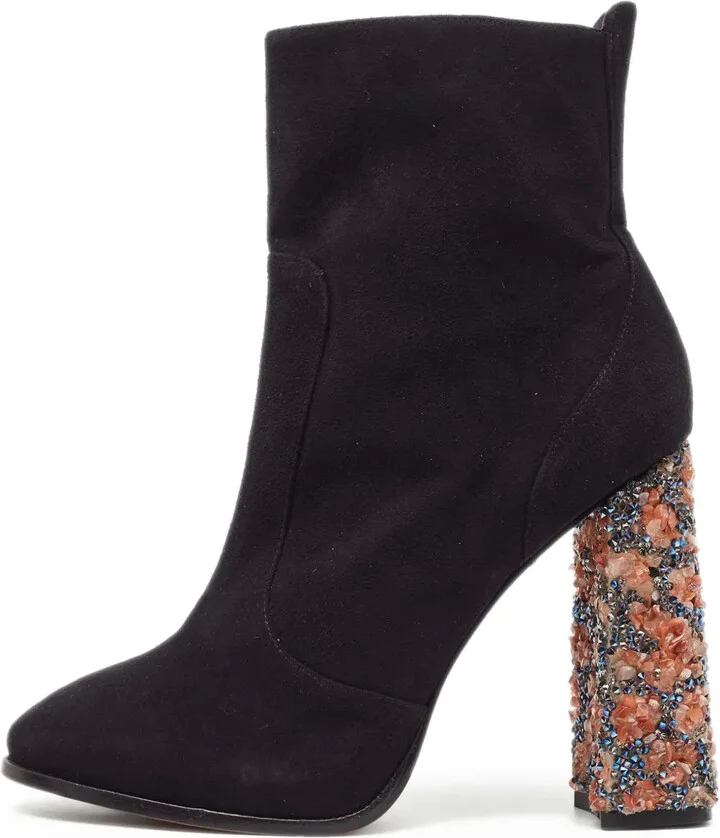 Pre-Owned 125mm Embellished Boots