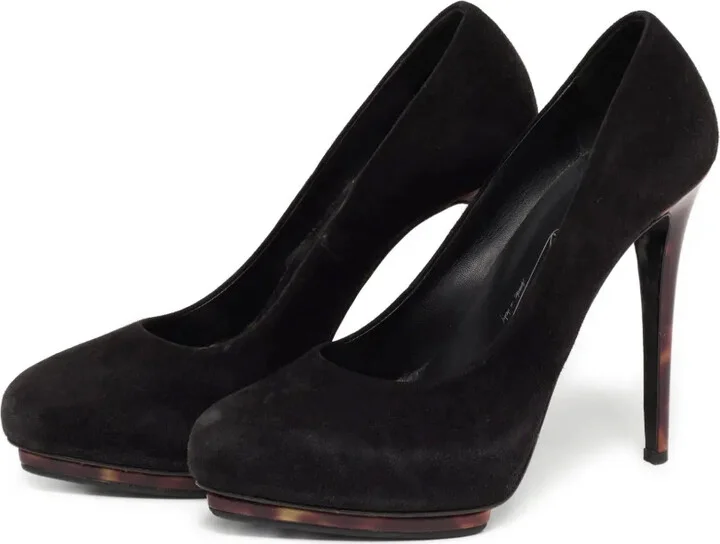 Pre-Owned 125mm Platform Stiletto Pumps - Image 3