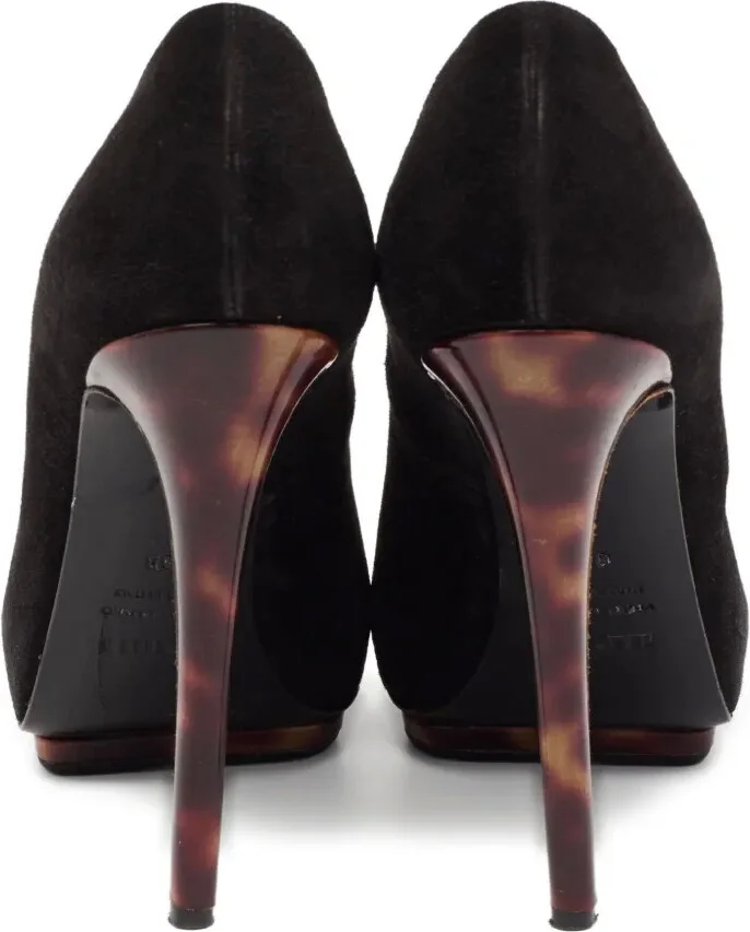 Pre-Owned 125mm Platform Stiletto Pumps - Image 4