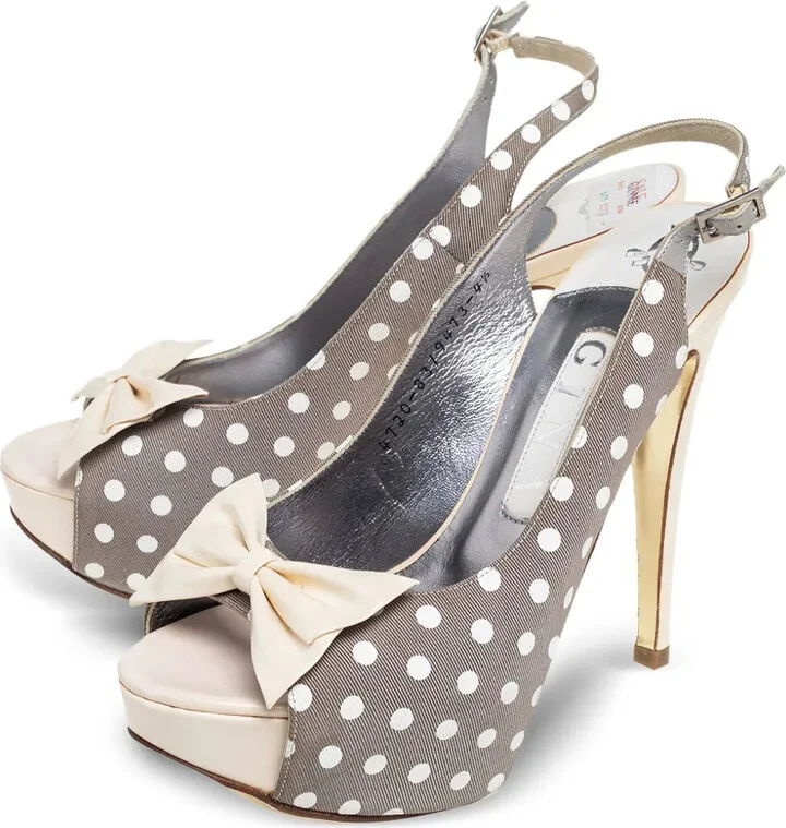 Pre-Owned 130m Polka-Dot Sandals - Image 5