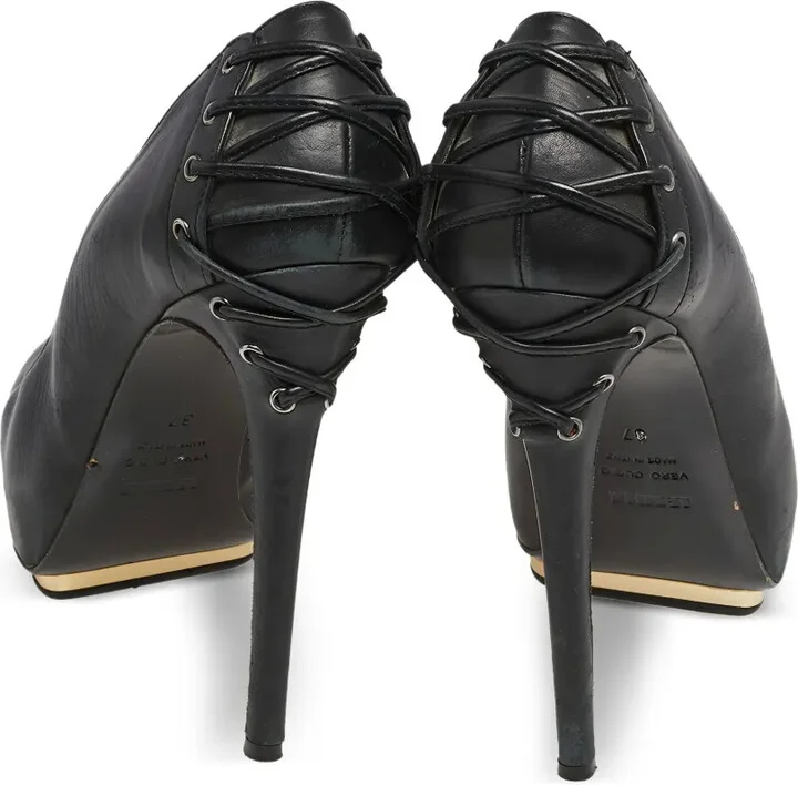 Pre-Owned 130mm Embellished Stiletto Pumps - Image 4