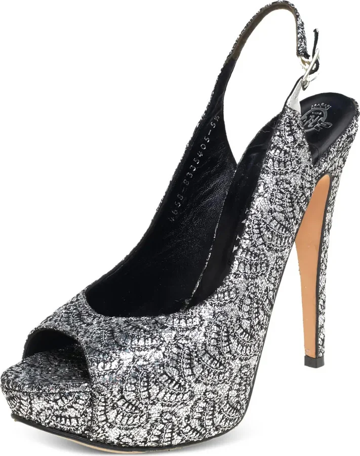 Pre-Owned 130mm leather heeled sandals - Image 2