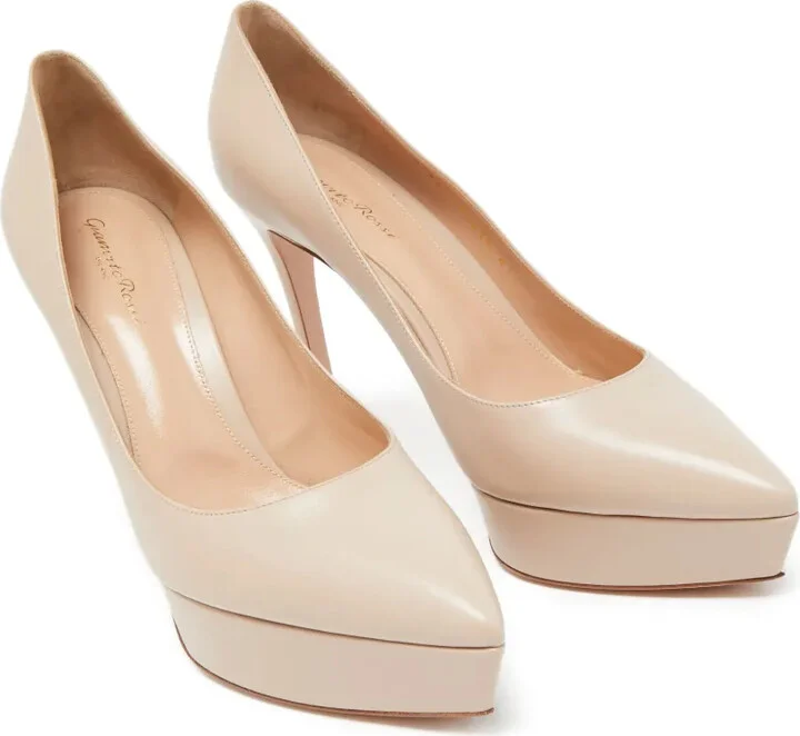 Pre-Owned 130mm Platform Pumps - Image 2