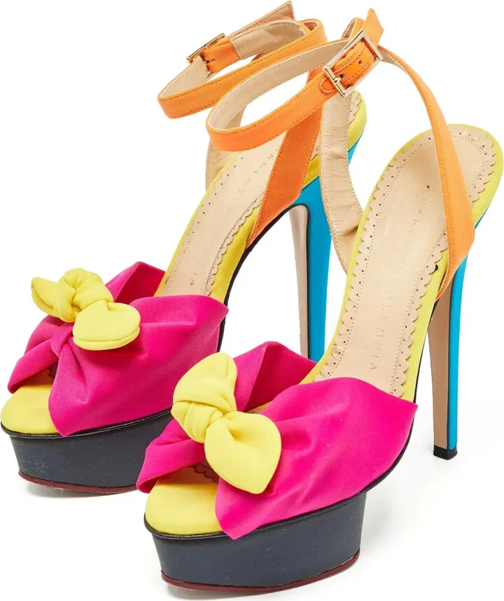 Pre-Owned 135mm Platform Sandals - Image 2