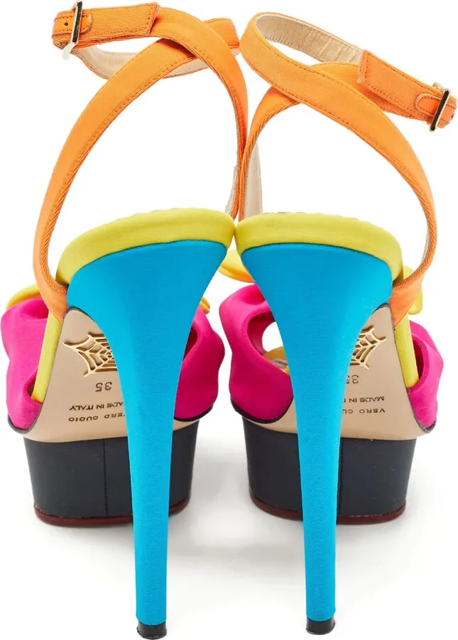 Pre-Owned 135mm Platform Sandals - Image 3