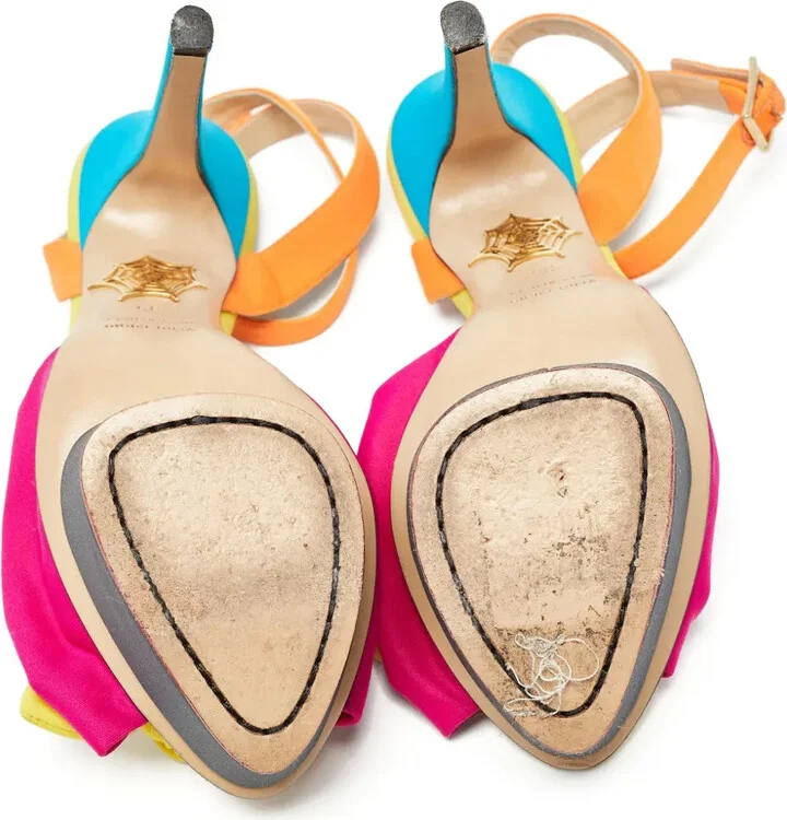 Pre-Owned 135mm Platform Sandals - Image 4