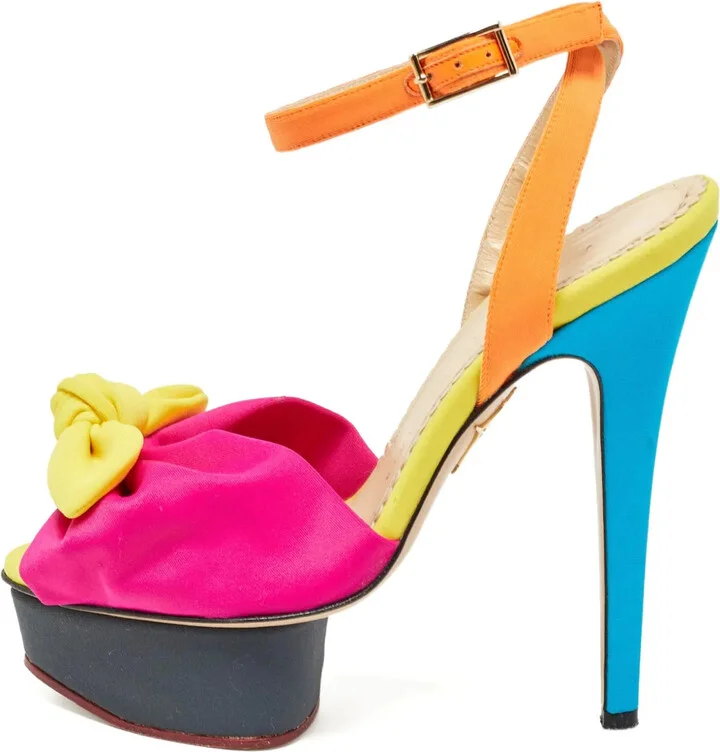 Pre-Owned 135mm Platform Sandals