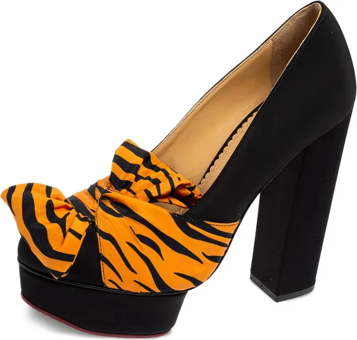 pre-owned 140mm Dolly platform pumps - Image 2