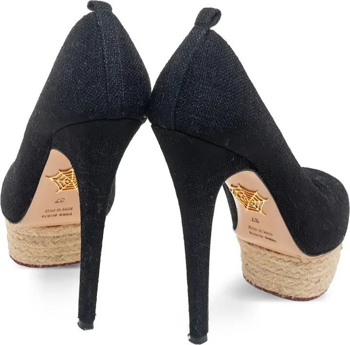 pre-owned 140mm Dolores platform pumps - Image 4