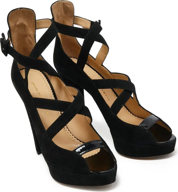 pre-owned 140mm Gladys sandals - Image 2