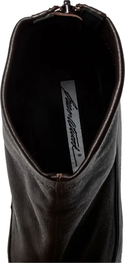 Pre-Owned 140mm Leather Booties - Image 5