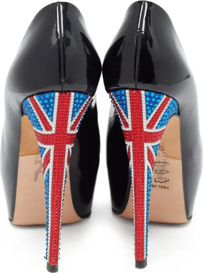 Pre-Owned 140mm Leather Pumps - Image 4