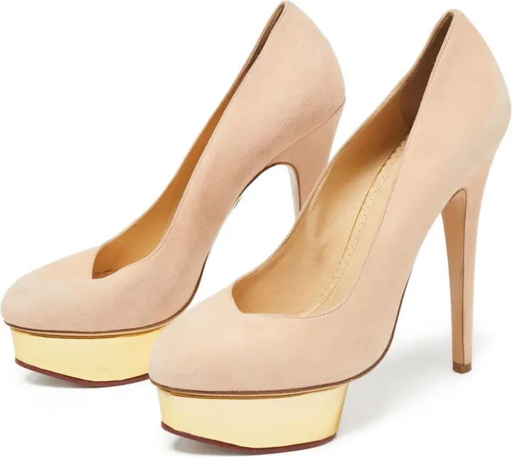 pre-owned 150mm Dolly platform stiletto pumps - Image 2