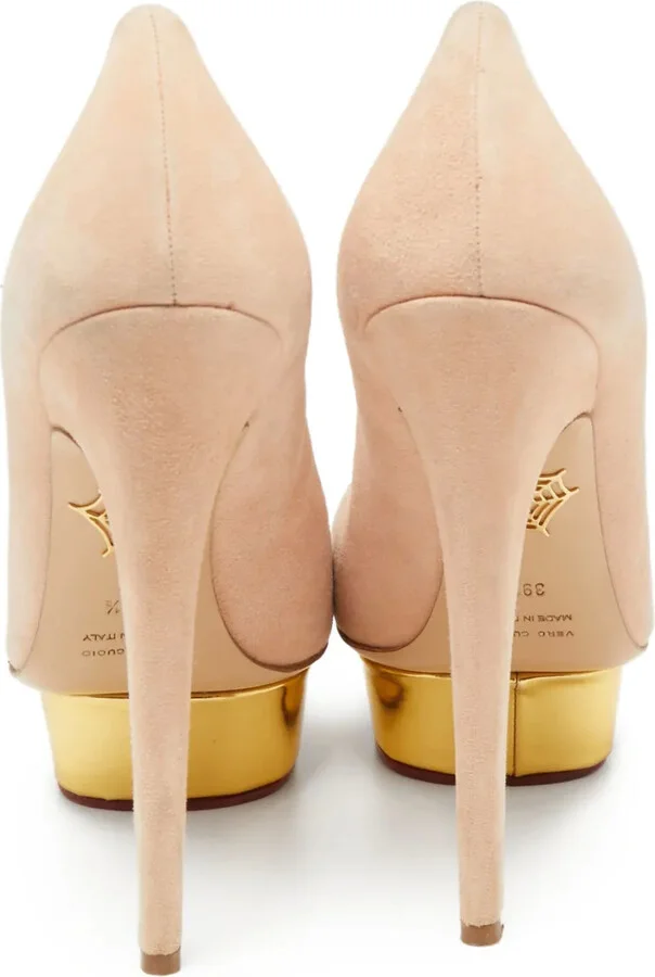 pre-owned 150mm Dolly platform stiletto pumps - Image 3