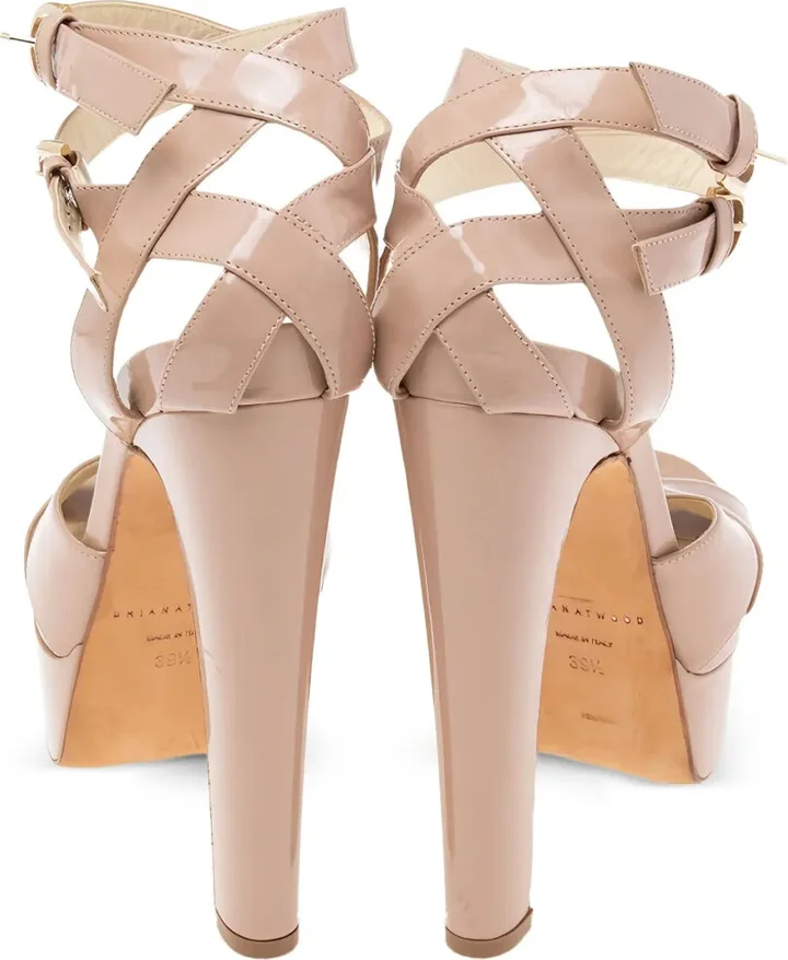Pre-Owned 150mm Platform Sandals - Image 3