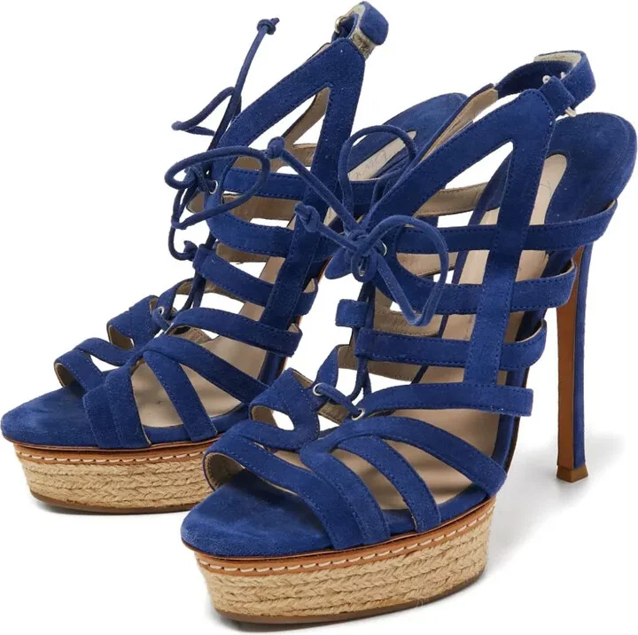 Pre-Owned 150mm Platform Sandals - Image 2