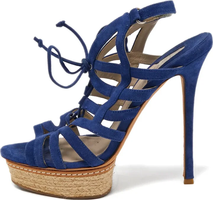 Pre-Owned 150mm Platform Sandals