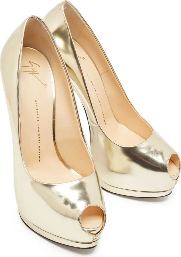 pre-owned 150mm Sharon peep-toe pumps - Image 2