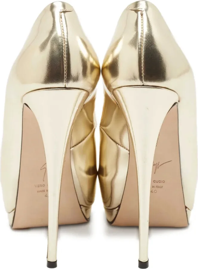 pre-owned 150mm Sharon peep-toe pumps - Image 3