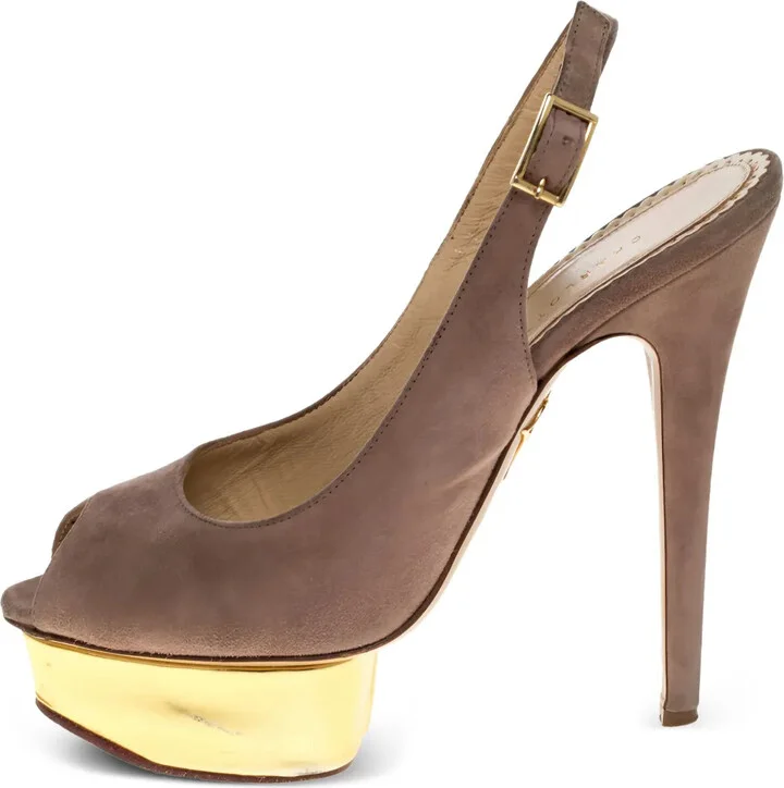 Pre-Owned 150mm Slingback Pumps