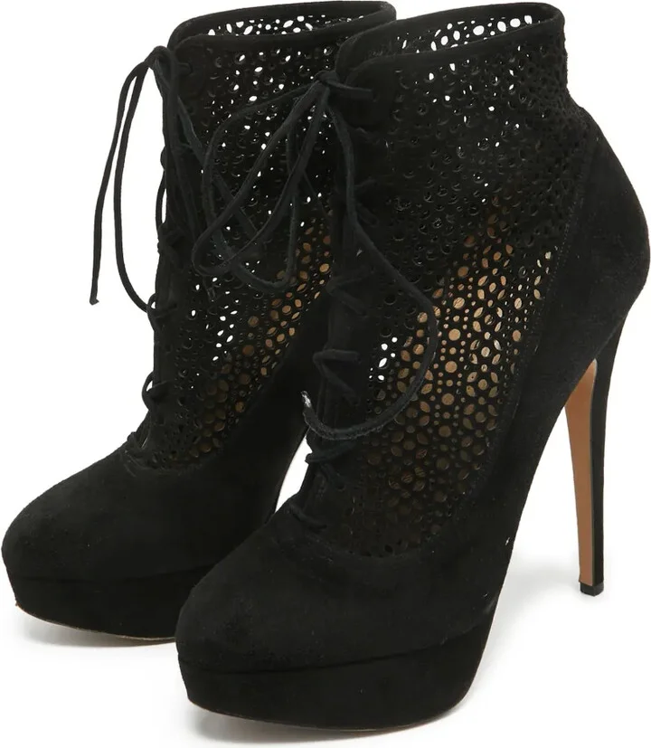 Pre-Owned 150mm Stiletto Ankle Boots - Image 3