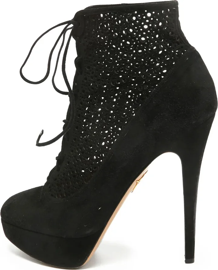 Pre-Owned 150mm Stiletto Ankle Boots