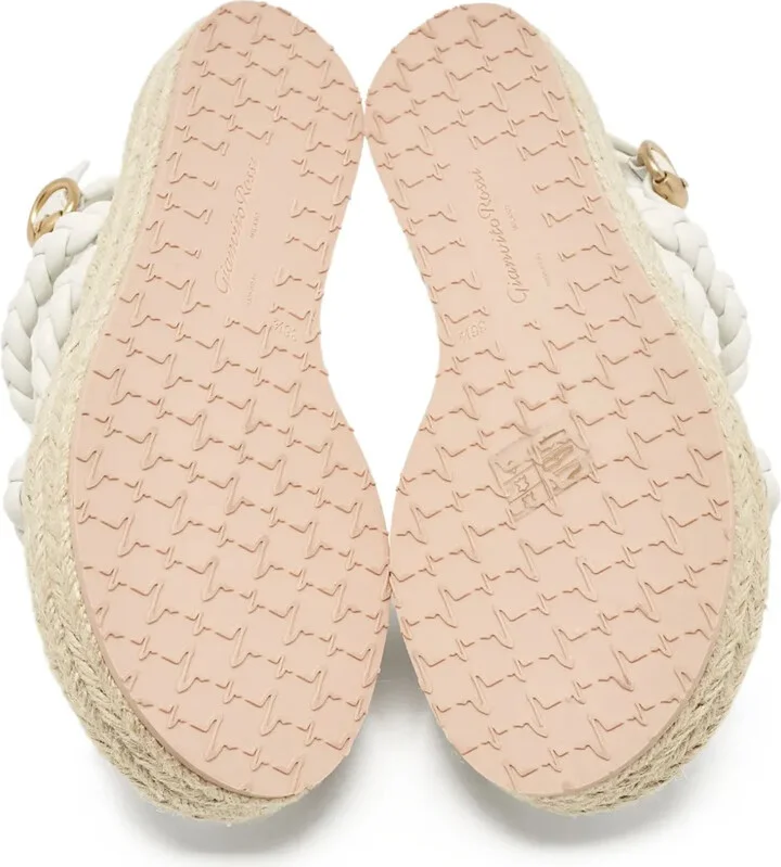 Pre-Owned 30mm Braided Sandals - Image 5