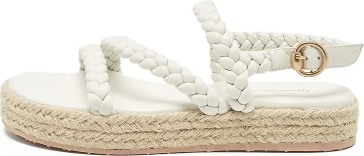 Pre-Owned 30mm Braided Sandals