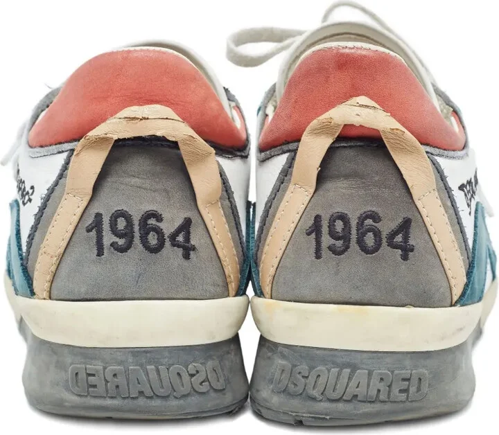Pre-Owned 551 Leather Panel Sneakers - Image 4